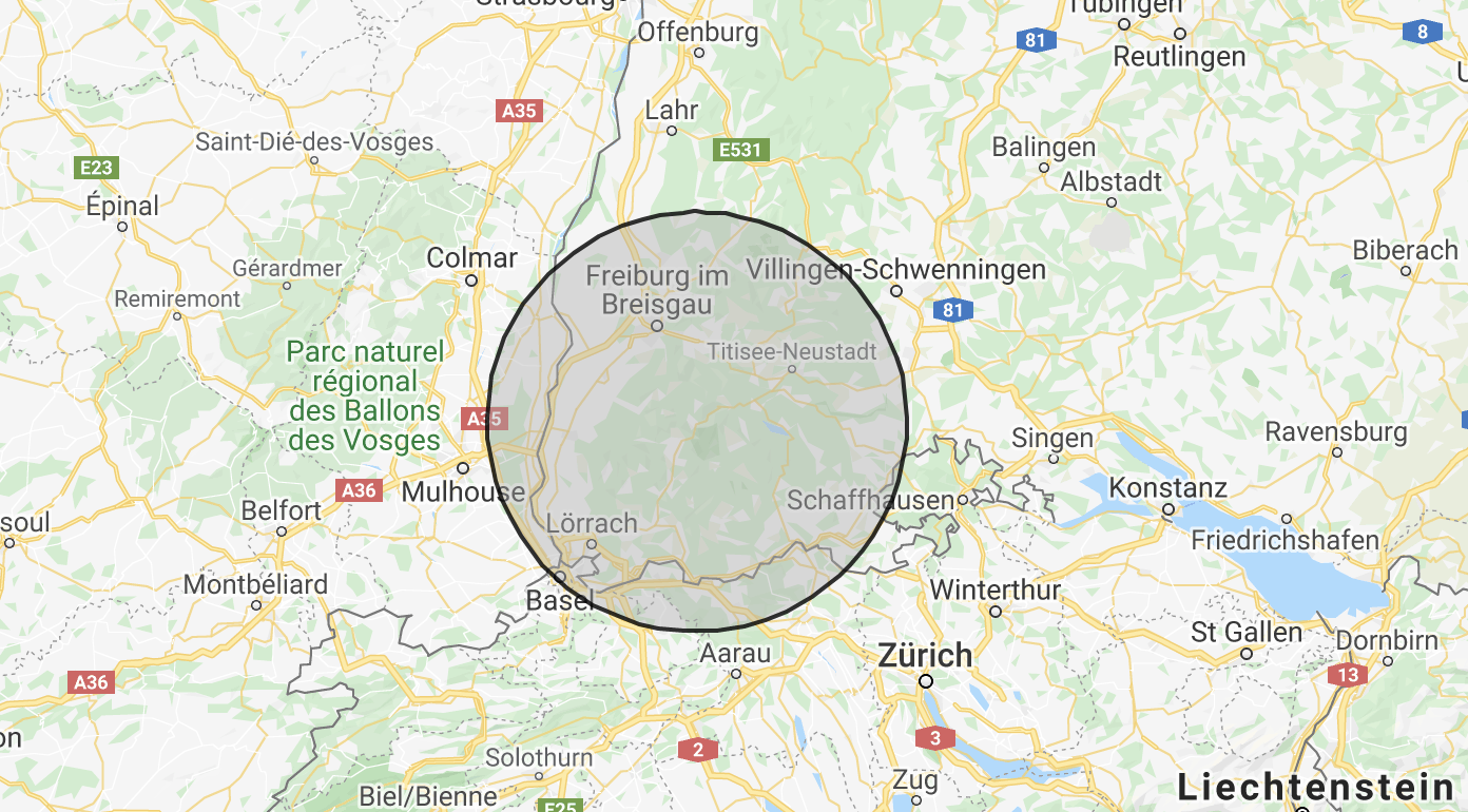 immobilien-verkaufsgebiet